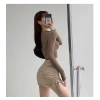 Chân váy rút dây ôm body + quần trong năng động QCCC size lớn NGOMINH SP118 109k 2