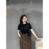 Chân Váy Suông Dài 88cm Đai Sang Trọng Vitex - Giá Ưu Đãi 180.000 VND 4