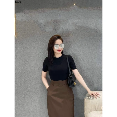 Chân Váy Suông Dài 88cm Đai Sang Trọng Vitex - Giá Ưu Đãi 180.000 VND 4 Chân Váy Suông Dài 88cm Đai Sang Trọng Vitex - Giá Ưu Đãi 180.000 VND 4