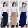 Chân váy Susuclothing bút chì dài qua gối, xẻ sau, 2 túi, 70cm – Giá chỉ 180.900₫