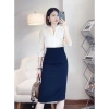 Chân váy Susuclothing bút chì dài qua gối, xẻ sau, 2 túi, 70cm – Giá chỉ 180.900₫ 4