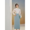 Chân váy Susuclothing bút chì suông Maxi 90cm đến mắt cá chân, cao cấp, có túi và lót Vitex CV07 - Giá 217.800 8