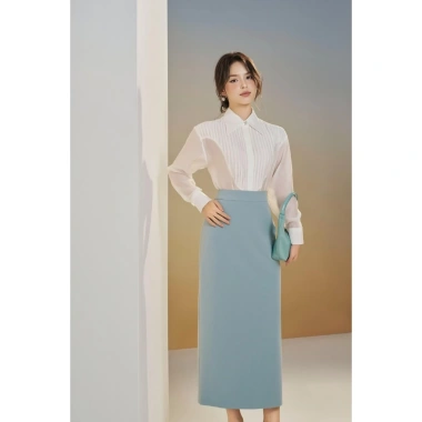 Chân váy Susuclothing bút chì suông Maxi 90cm đến mắt cá chân, cao cấp, có túi và lót Vitex CV07 - Giá 217.800 8