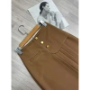 Chân váy Susuclothing công sở dài qua gối xếp li đính cúc, tà siêu che bụng, mp68cm Giá 177.700 VND 7