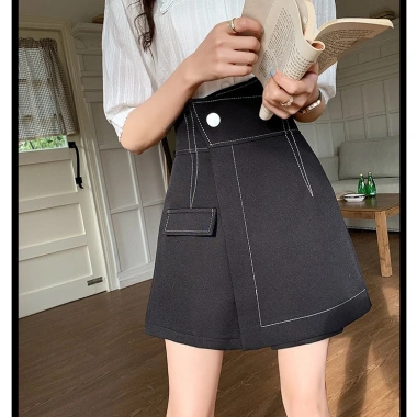Chân váy viền quảng châu lệng tà xinh xắn - Giá ưu đãi 90.000đ, trẻ trung
