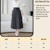 Chân Váy Xếp Ly Dài Công Sở Lưng Cao A Midi 80cm - Thanh Lịch, Giá 325.000₫ 2
