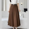 Chân Váy Xếp Ly Dài Công Sở Lưng Cao A Midi 80cm - Thanh Lịch, Giá 325.000₫ 3