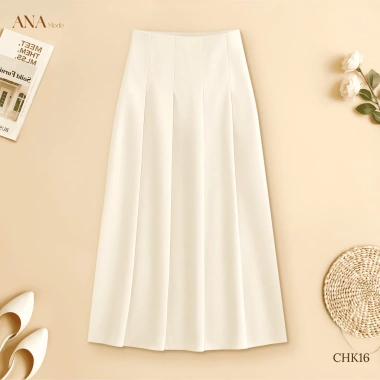 Chân Váy Xếp Ly Trung Niên ANA Mode Cotton Lạnh Thanh Lịch - Đi Tiệc, Quà Tết Tặng Mẹ 450.000