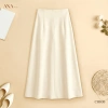 Chân Váy Xếp Ly Trung Niên ANA Mode Cotton Lạnh Thanh Lịch - Đi Tiệc, Quà Tết Tặng Mẹ 450.000 5