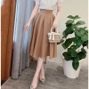 Chân váy xòe công sở dài, lưng cạp cao, túi 2 bên, vitex, xòe phồng 6 li – 197.200₫ 3
