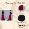 Chân Váy Xòe Dài 90cm Túi Hàng Công Sở Vải VITEX Tuyết Mưa Dày Dặn Giá 239.400₫ 3