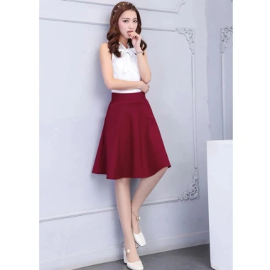 Chân Váy Xòe Ngắn 60cm Vitex Cao Cấp Thời Trang Công Sở Nữ Giá Ưu Đãi 185k 4 Chân Váy Xòe Ngắn 60cm Vitex Cao Cấp Thời Trang Công Sở Nữ Giá Ưu Đãi 185k 4