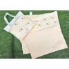 Chăn xô bé sơ sinh vải muslin hạt đậu họa tiết Hàn Quốc Uni Baby - 128.265 VND 6