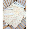 Chăn xô muslin 4 lớp sò viền len mềm mại cho bé sơ sinh – Uni Baby cao cấp, giá 180.000₫ 3