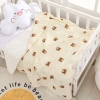 Chăn xô muslin hạt đậu size lớn 100x110 cm cho bé sơ sinh họa tiết xinh xắn, giảm giá 18.000₫ 2