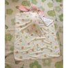 Chăn xô muslin hạt đậu size lớn 100x110 cm cho bé sơ sinh họa tiết xinh xắn, giảm giá 18.000₫ 10