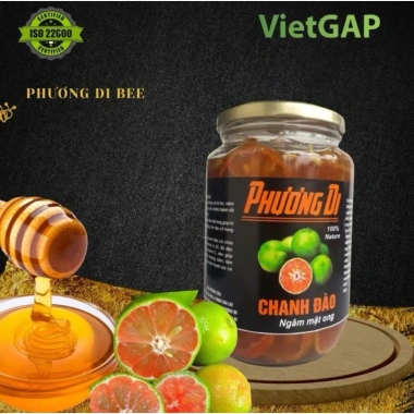 Chanh đào tươi ngâm mật ong Phương Di hủ 1.000g - OCOP VietGap, giá chỉ 198.000đ