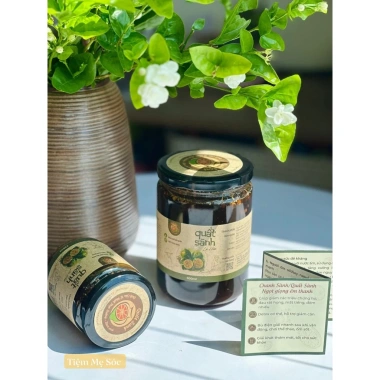 Chanh Sành & Đào Ủ Muối Gừng Mật Ong - Thực Dưỡng Giảm Ho, Thiên Nhiên - Giá chỉ 195.000đ