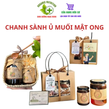 Chanh Sành Đào Ủ Muối Mật Ong - Ngon Dễ Uống, Giảm Ho, Ấm Họng, Tiêu Đờm - 185k
