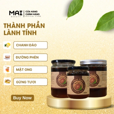 Chanh Sành Ngâm Mật Ong 230-750ml - Tăng đề kháng, hỗ trợ tiêu hoá - Giá chỉ 185.000 | Mai Beauty
