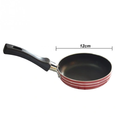 Chảo chiên trứng mini 12cm tay cầm dài, chống trầy xước, tiện dụng cho bếp 7