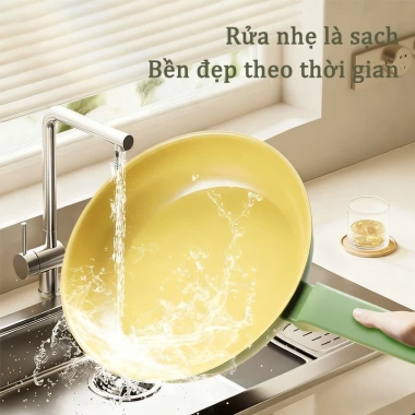 Chảo chống dính ceramic phủ sứ 20-28cm - An toàn, không dính, mọi bếp - 219.000₫ 6