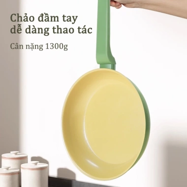 Chảo chống dính ceramic phủ sứ 20-28cm - An toàn, không dính, mọi bếp - 219.000₫ 7