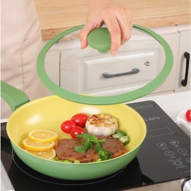 Chảo chống dính ceramic phủ sứ 20-28cm - An toàn, không dính, mọi bếp - 219.000₫ 9