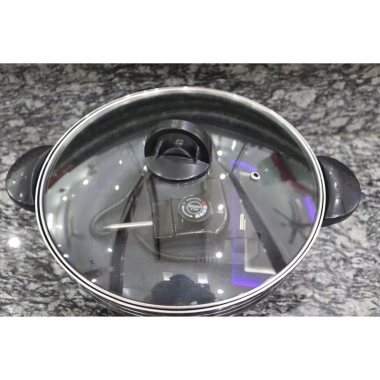 Chảo điện đa năng chống dính - Nồi lẩu điện, bảo hành 12 tháng, chỉ 268.000₫ 3