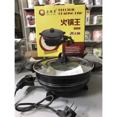 Chảo điện đa năng chống dính - Nồi lẩu điện, bảo hành 12 tháng, chỉ 268.000₫ 7