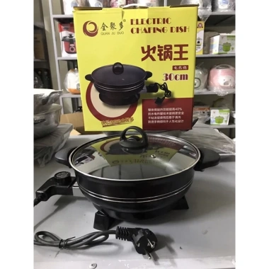 Chảo điện đa năng chống dính - Nồi lẩu điện, bảo hành 12 tháng, chỉ 268.000₫ 9