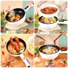 Chảo Điện Mini Đa Năng 3L Chống Dính Nồi Lẩu Điện Tay Cầm Dài, Điều Chỉnh Nhiệt Độ Thông Minh, Giá Ưu Đãi 249k 6