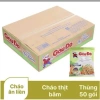 Cháo gấu đỏ thịt băm, gà, nước cốt xương hầm – Giá chỉ 185.000 VNĐ