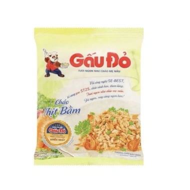 Cháo gấu đỏ thịt băm, gà, nước cốt xương hầm – Giá chỉ 185.000 VNĐ 5