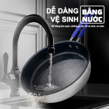 Chảo Inox Chống Dính Goldsun GPA1.402-1.450 – Siêu bền, dùng mọi loại bếp, chỉ 210.000đ