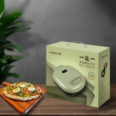 Chảo kẹp nướng 2 mặt tự động tắt, làm nóng sâu, đa năng tiện lợi cho gia đình – 255k 9