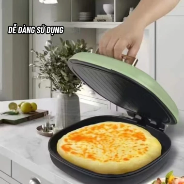 Chảo Kẹp Nướng 2 Mặt, Tự Động Tắt, Làm Nóng Sâu, Phù Hợp Gia Đình - 279.000₫ 7