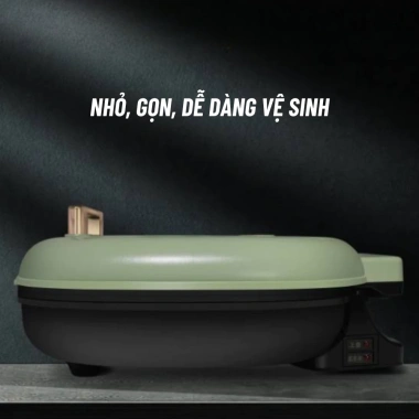 Chảo Kẹp Nướng 2 Mặt, Tự Động Tắt, Làm Nóng Sâu, Phù Hợp Gia Đình - 279.000₫ 9