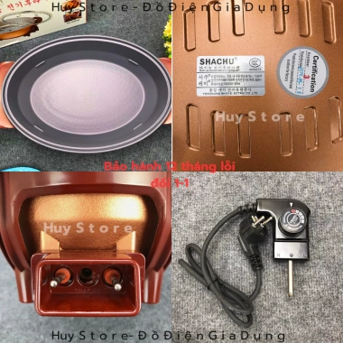 Chảo Lẩu Điện Đa Năng Shachu Cao Cấp Ăn Lẩu Nấu Canh Đa Năng Giá 580.000đ