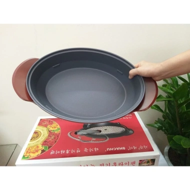 Chảo Lẩu Điện Đa Năng Shachu Hàn Quốc - Có Xửng Hấp, Giá 610k (Giảm 122k)