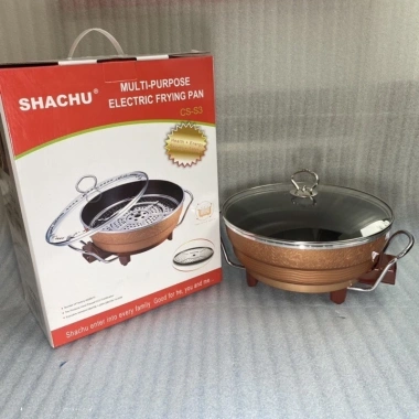 Chảo Lẩu Điện Đa Năng Shachu Hàn Quốc - Có Xửng Hấp, Giá 610k (Giảm 122k) 9 Chảo Lẩu Điện Đa Năng Shachu Hàn Quốc - Có Xửng Hấp, Giá 610k (Giảm 122k) 9
