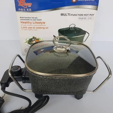 Chảo Lẩu Điện Vân Đá Mini BOSCO BC-G101 2L - Giá 480k Giảm Giá Đặc Biệt Chảo Lẩu Điện Vân Đá Mini BOSCO BC-G101 2L - Giá 480k Giảm Giá Đặc Biệt