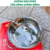 Chảo lẩu inox 2 ngăn 28cm chính hãng, chống gỉ, đa năng, tiện dụng - Giá 125k