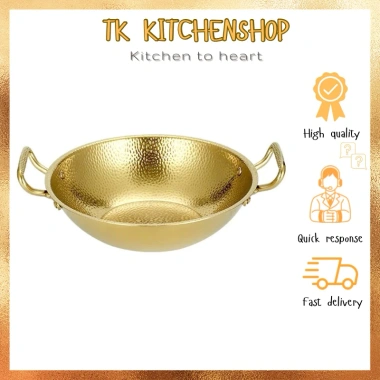 Chảo lẩu inox sâu lòng hai quai tròn - Nhiều kích thước, sang trọng, giá chỉ 205.000₫