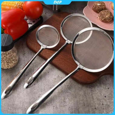 Chảo muỗng lưới mịn không gỉ DCP xử lý dầu thép dụng cụ nhà bếp bền giảm giá 33.293đ 2