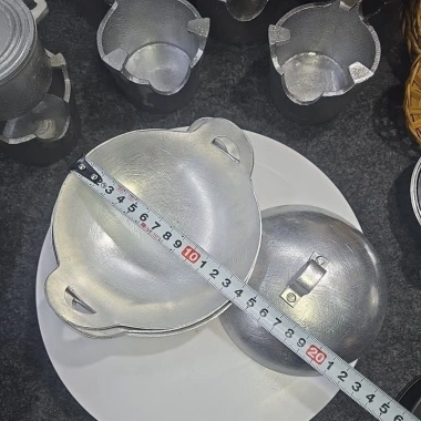 Chảo nhôm mini 14cm đa năng ốp la trứng, chiên cá, kho thịt - Giá ưu đãi 32.000₫