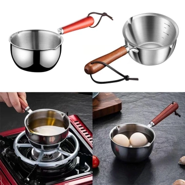 Chảo Nước Sốt Mini KANNERT Thép Không Gỉ - Nấu Sô Cô La, Chiên, Giá 45.760 VND 9