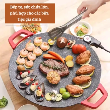 Chảo Nướng Đá BBQ Điện Chống Dính Cao Cấp, Điều Chỉnh Nhiệt Độ, Tiện Lợi – 299.000₫ 2 Chảo Nướng Đá BBQ Điện Chống Dính Cao Cấp, Điều Chỉnh Nhiệt Độ, Tiện Lợi – 299.000₫ 2
