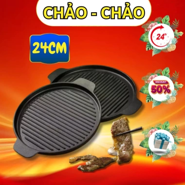 Chảo nướng vuông 30cm chống dính Vĩ Nướng Men - Phù hợp bếp gas, bếp cồn, giá chỉ 59.000₫ 4