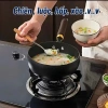 Chảo Rán Chống Dính Lòng Sâu 24cm Đế Bằng, Dùng Bếp Ga, Từ, Điện, Kèm Nắp Đậy 6